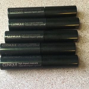 5 Clinique High Impact Mascara Bundle. NEW!